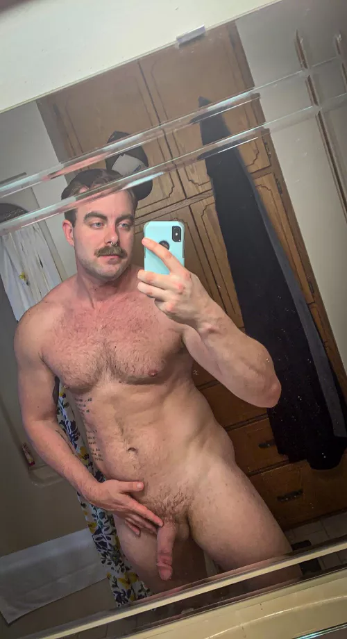 Fresh out of the shower. by just_a_macho_man