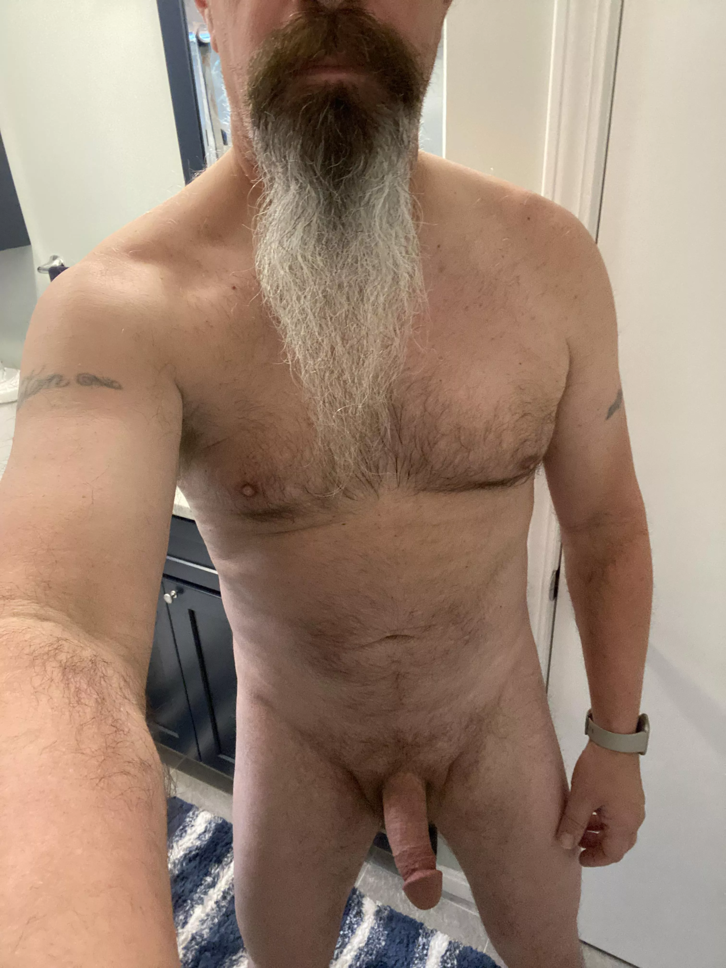 Fresh out of the shower, time to chill posted by the_country_mutt
