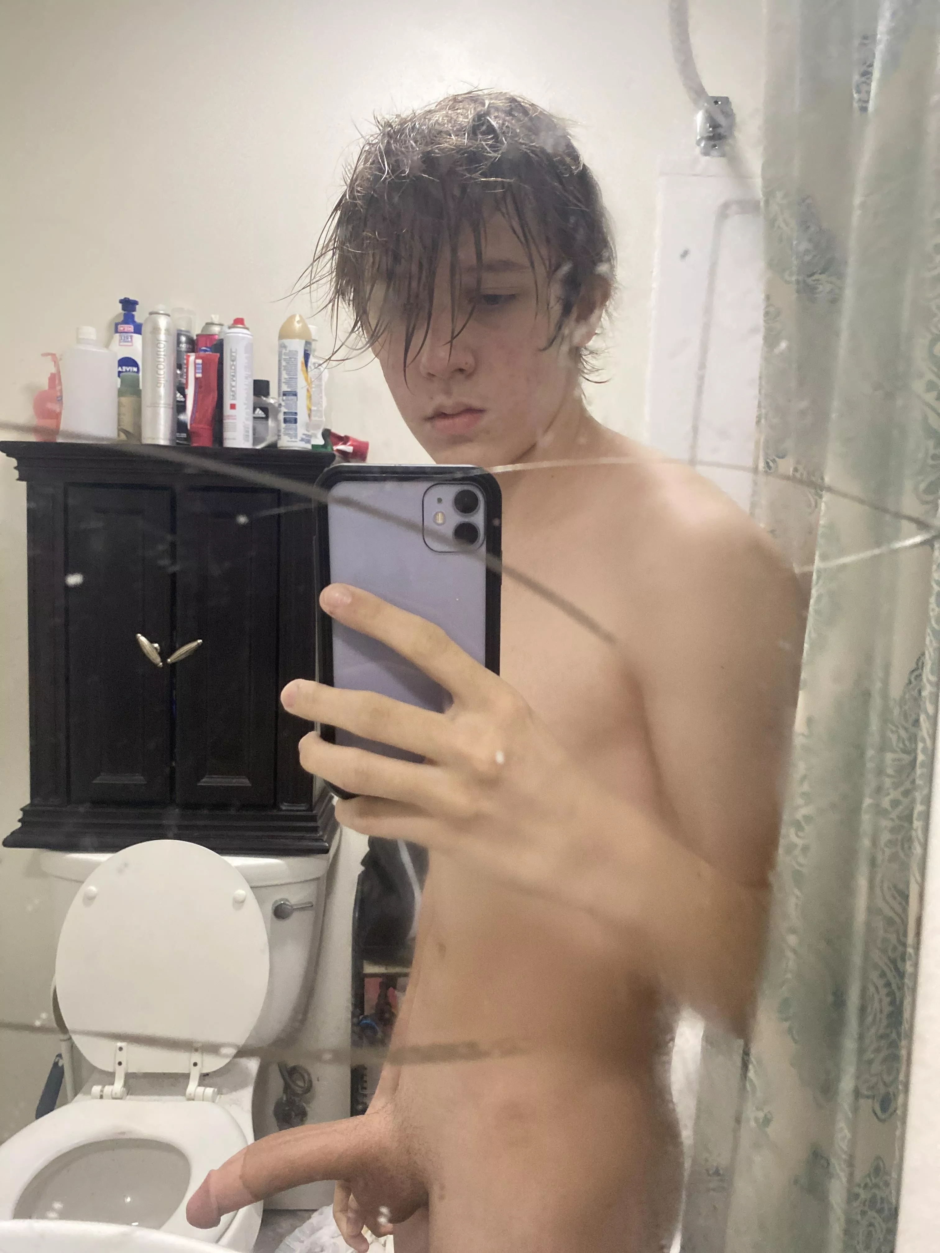 fresh out the shower :) posted by JimmyKrummpet