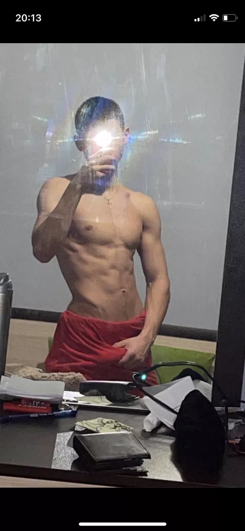 Fresh out the shower :) by Nev3rNow