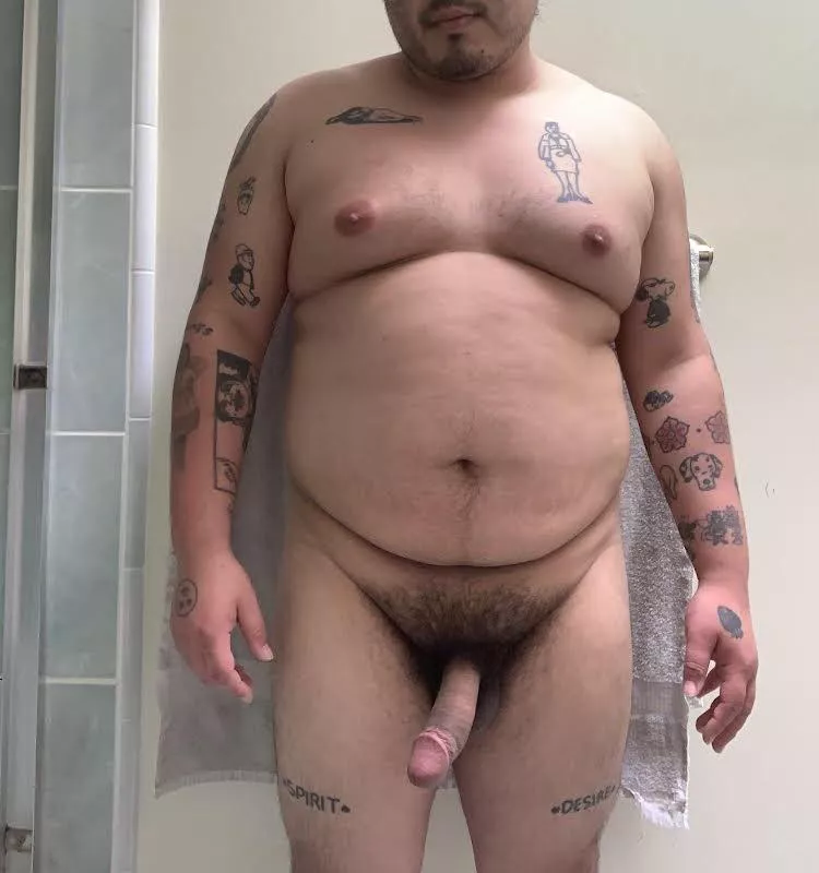 Fresh out the shower for ya by PigletsSin666