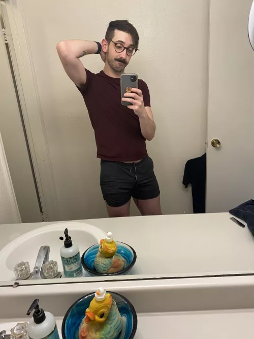 Fresh out the shower. I hope today treats you with kindness 💚 by jakelogan1993