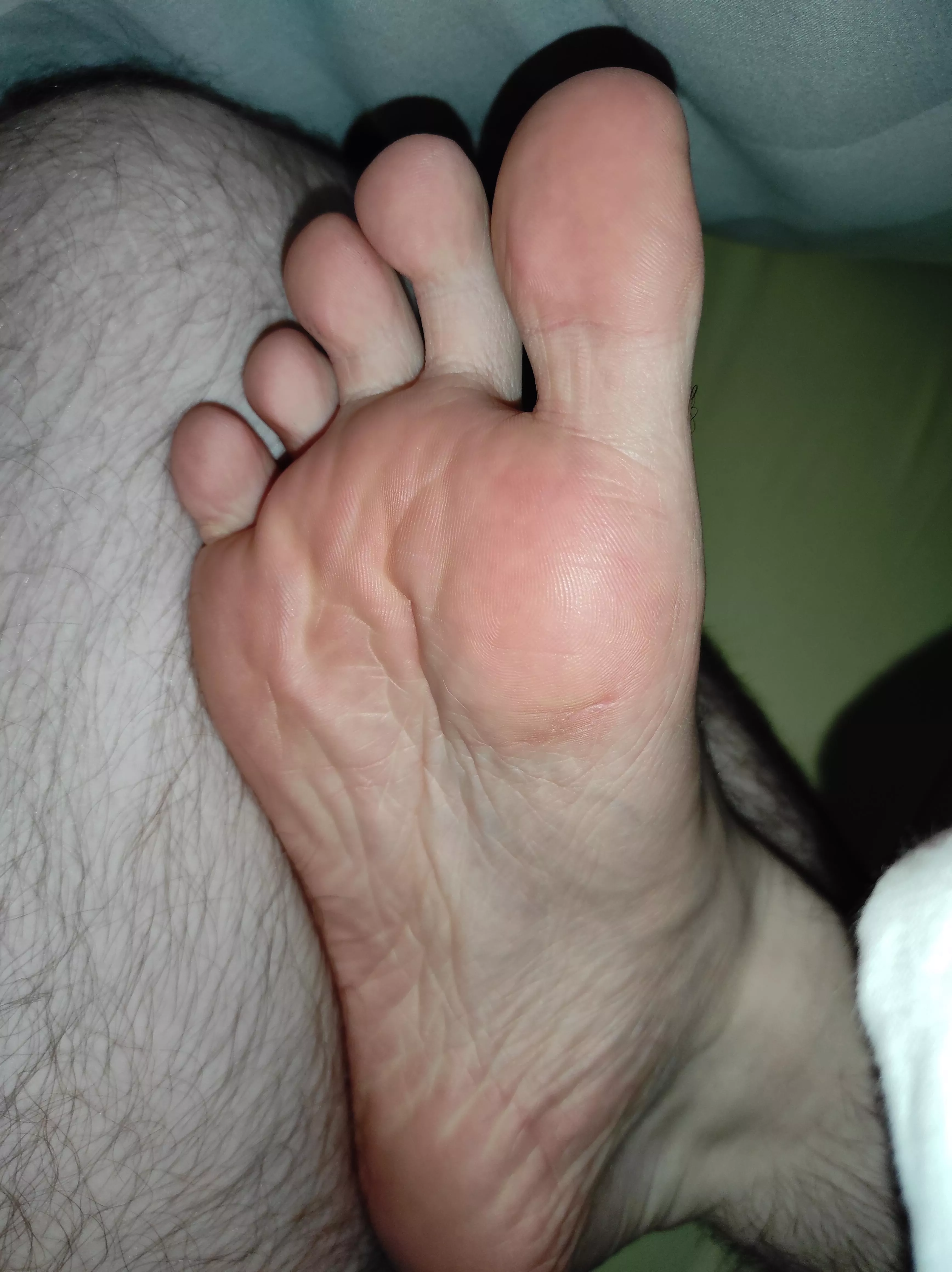 Freshly cleaned. Or do you prefer dirty feet? posted by BigTongueLover22