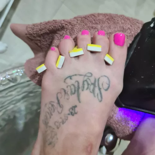 Freshly done. Would you lick or suck? by Thin-Day-6777