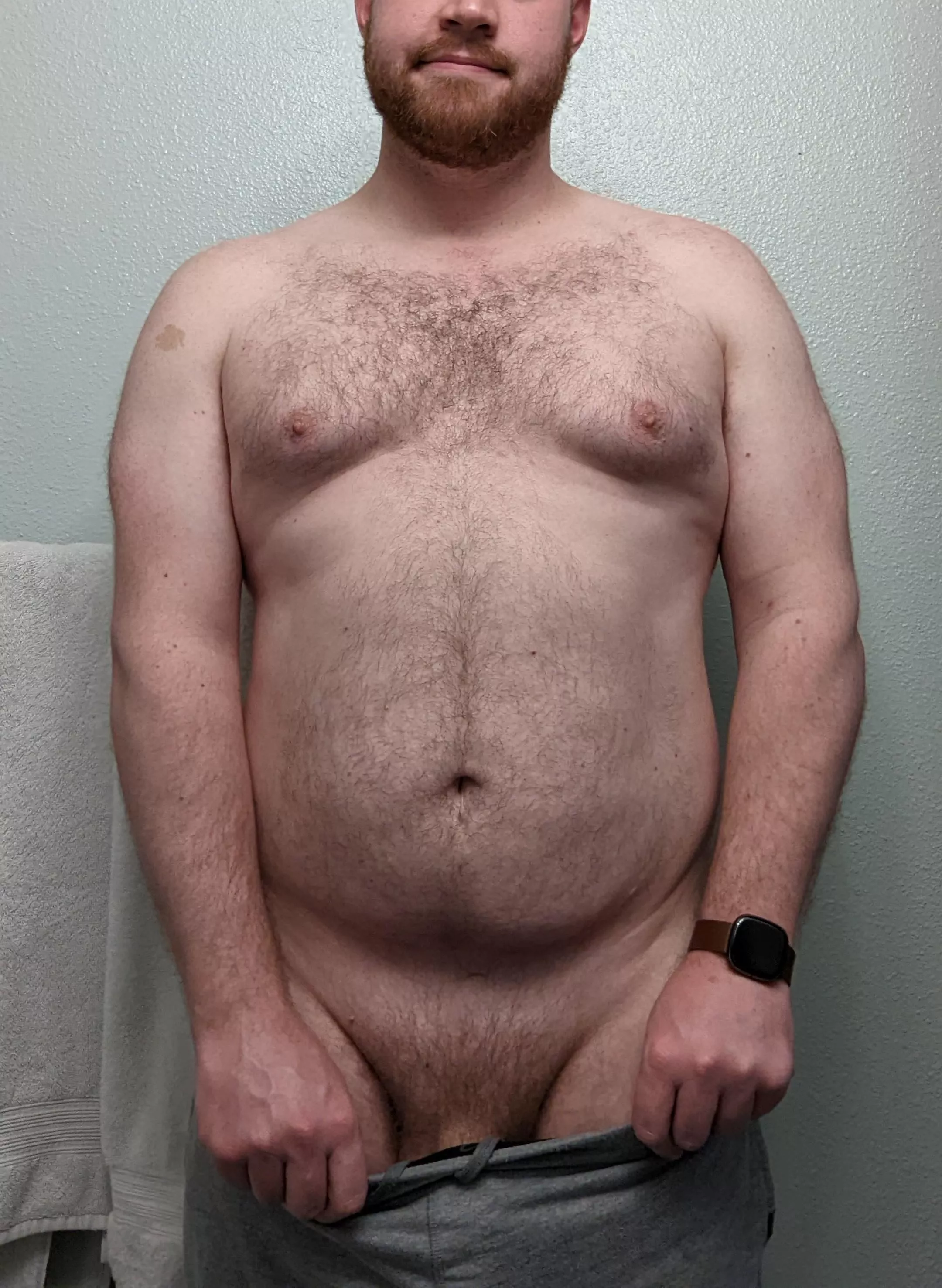 Fridays working from home call for grey sweatpants and free balling! posted by ThunderJockXL