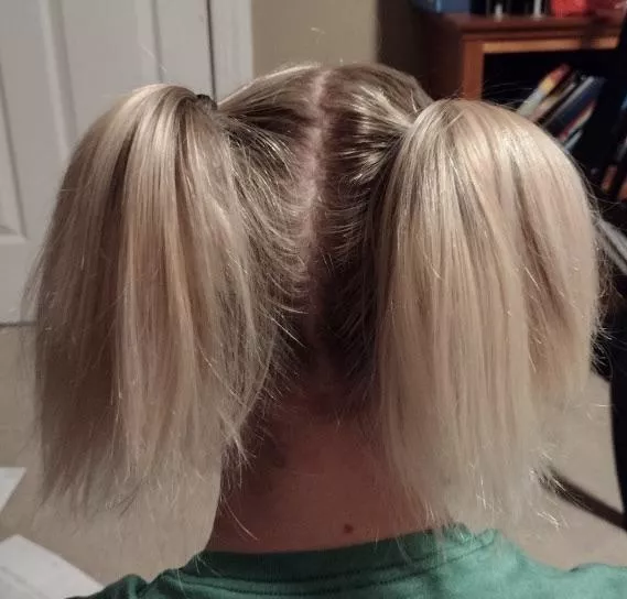 Friend gave me cheerleader tails, happy posted by nat20onstealth