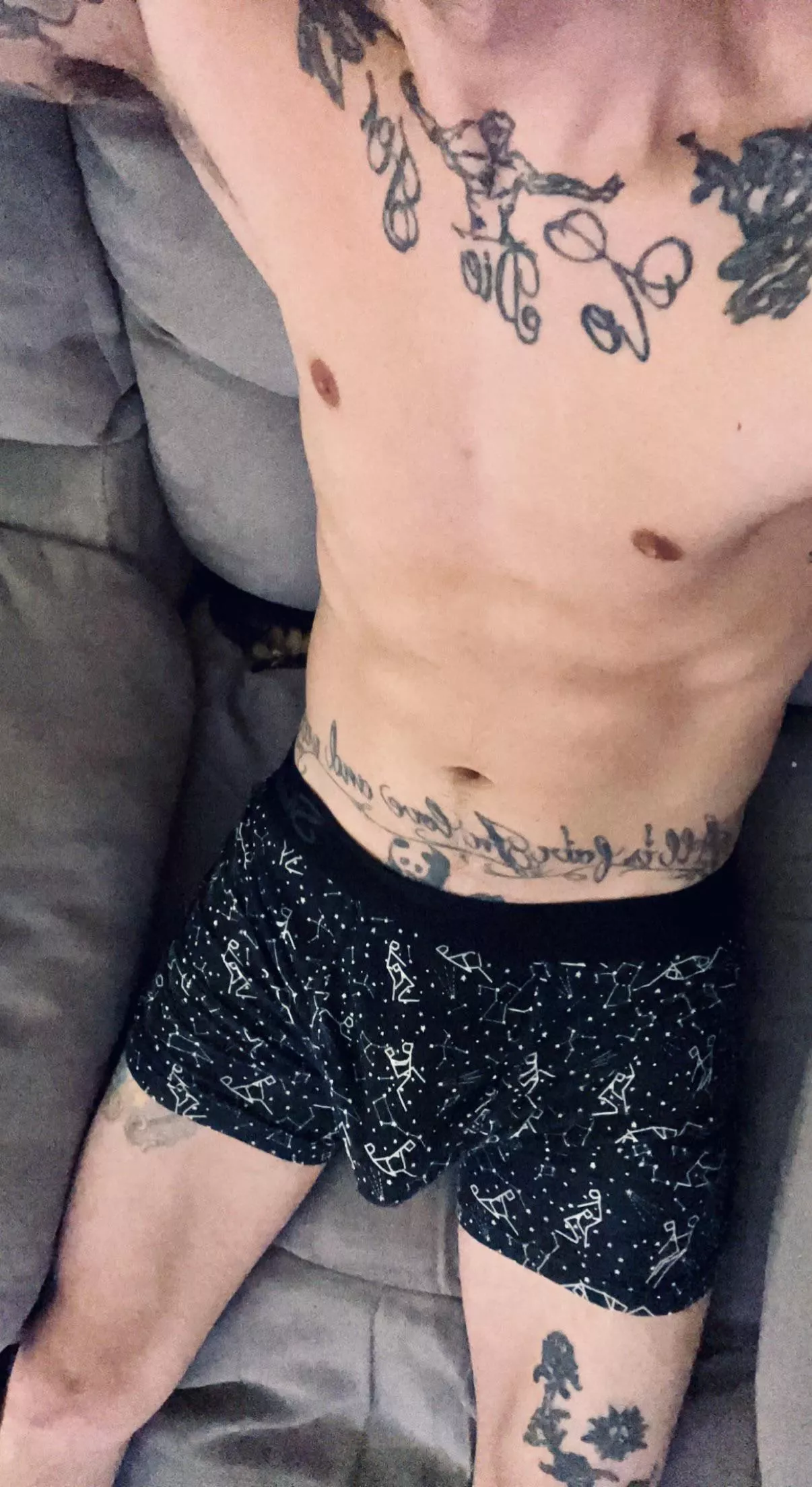 Friend got me undies. Don't really wear boxers but I like em. Do you? posted by yoitscurly