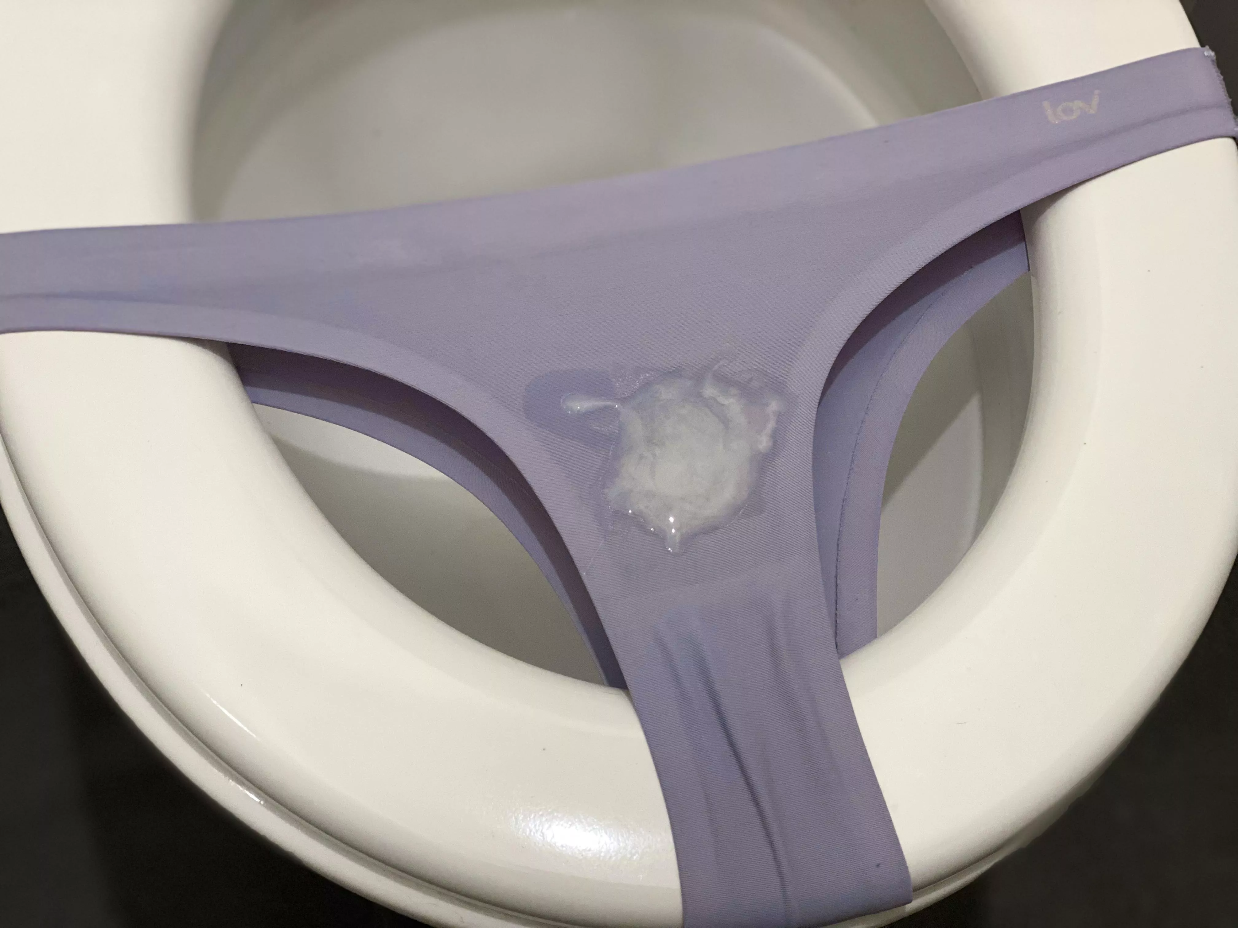 Friend's sister's thong I cummed on last night. It felt so good🤤 posted by NovaThrust