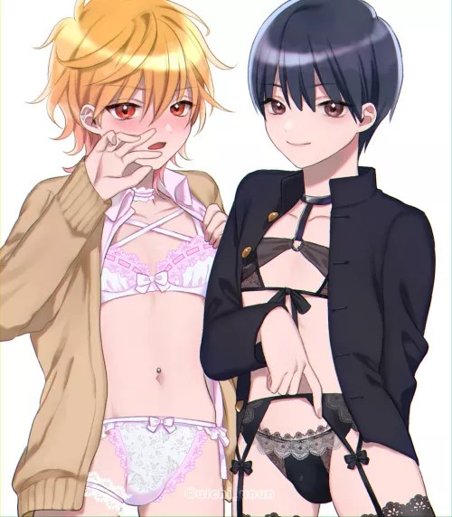 Friends who trap together, stay together 😈 by femboyspiderman