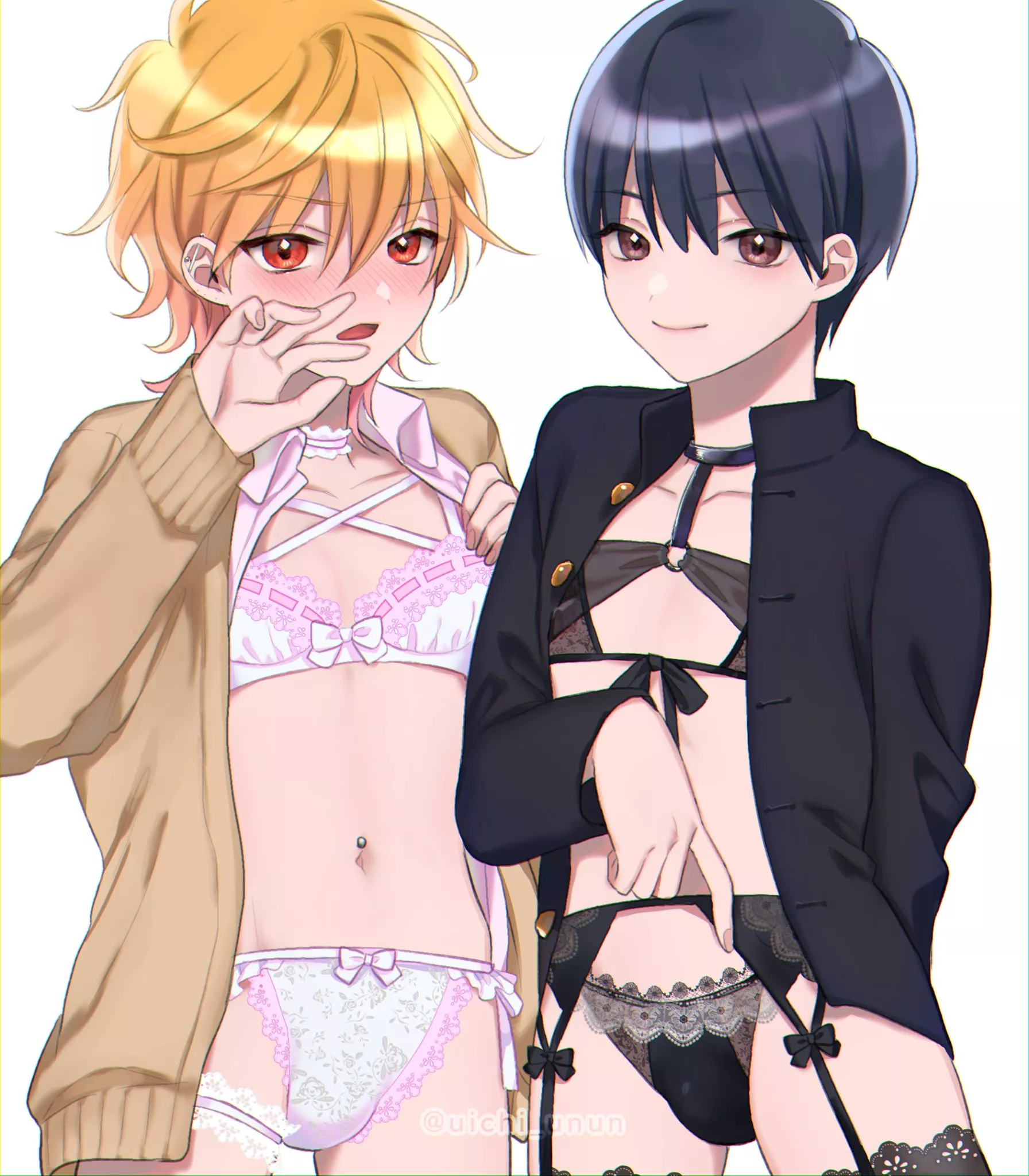 Friends who trap together, stay together 😈 posted by femboyspiderman