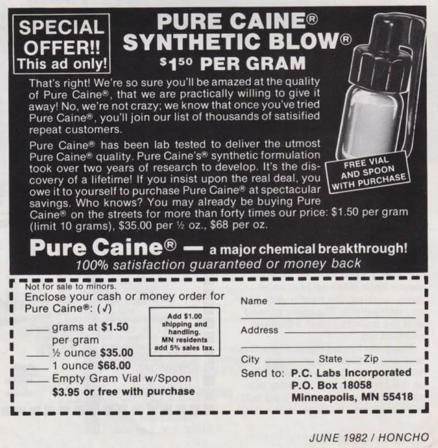 From a 1982 issue of Honcho, I can't imagine this was legal for long posted by YorjYefferson