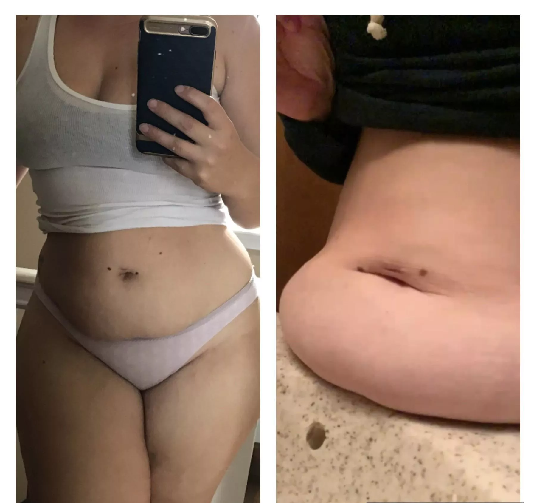 From chubby to “belly spilling in the sink now” fat. Covid gainzz posted by Sad-Bad-2213