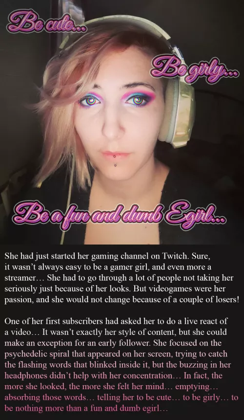 From g@m3r to Egirl...?? by goldmedalarise