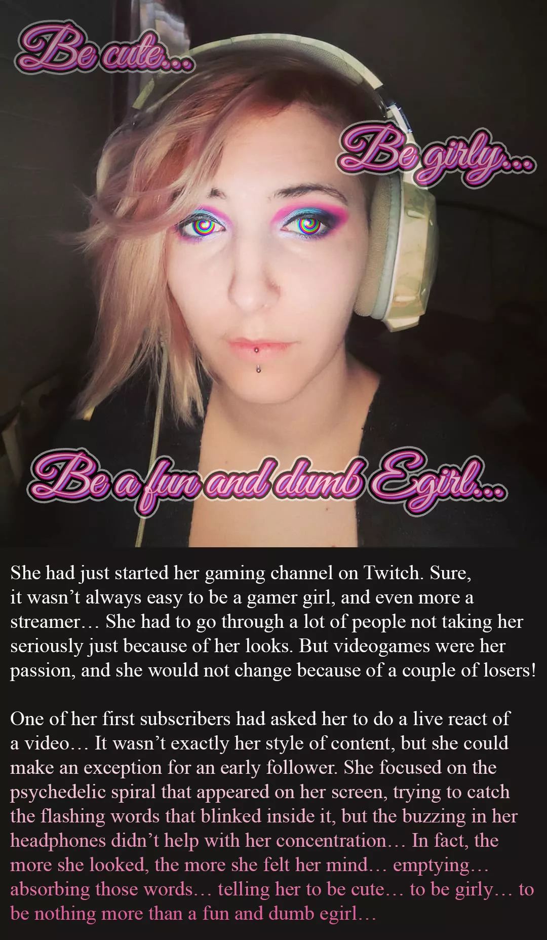 From g@m3r to Egirl...?? posted by goldmedalarise