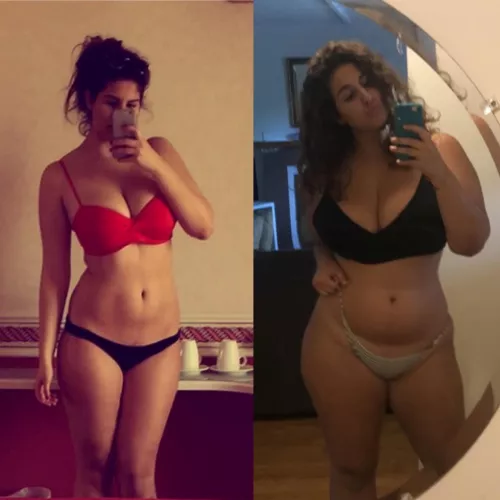 From skinny to thick… but I kinda like it by missbluegray