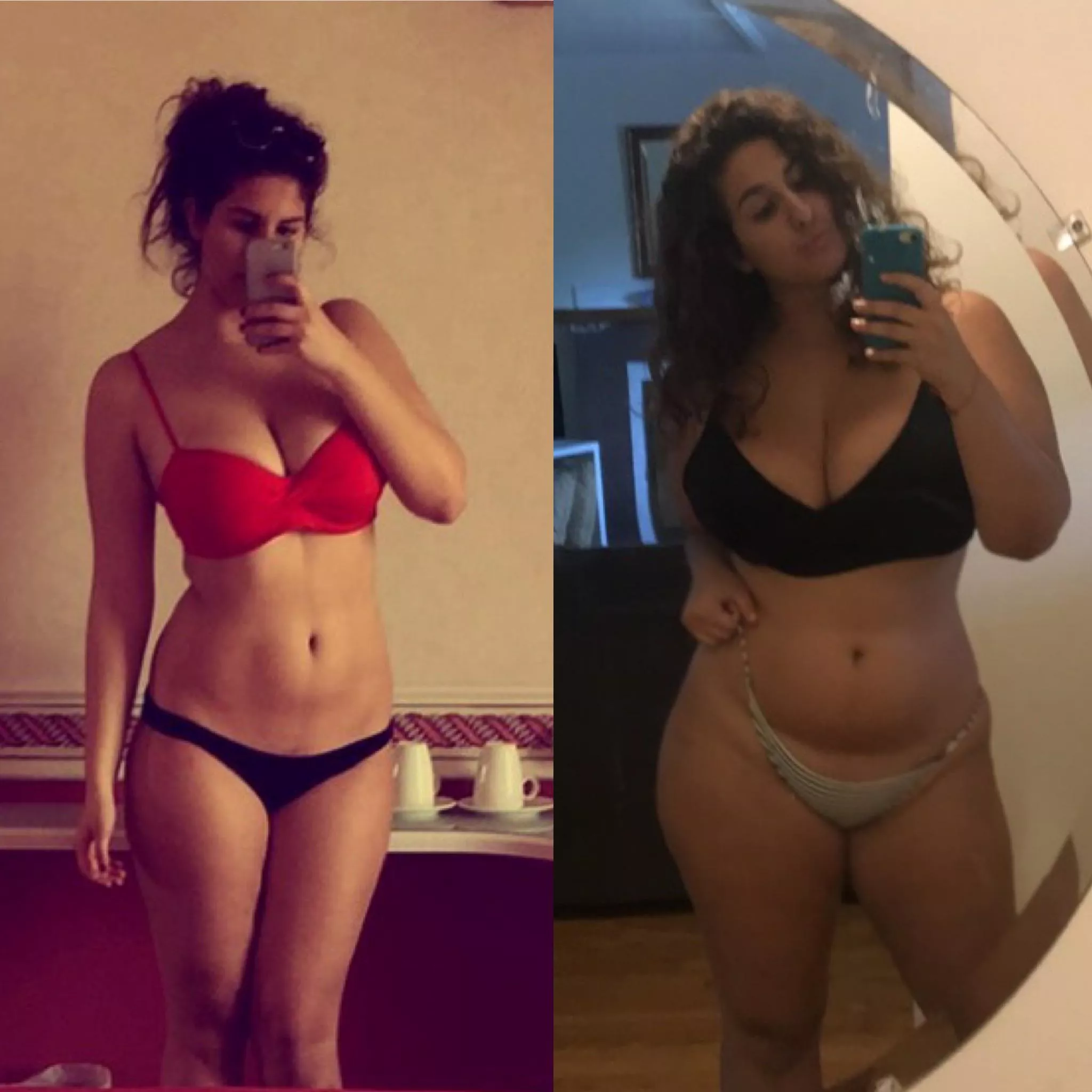 From skinny to thick… but I kinda like it posted by missbluegray