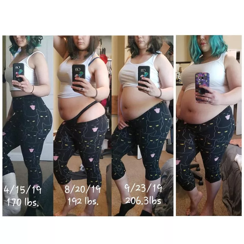 from thick to sloppy fat 🥺🥵 posted by CouchQueenie