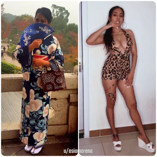 From ultra conservative to ultra slutty. Who would’ve thought shy little Asian me could be this horny, lustful, kinky, ditzy, and desperate to be deep in the sex haze? Mmm getting wet thinking about my own transformation 🤤🫦 by AsiaMorena