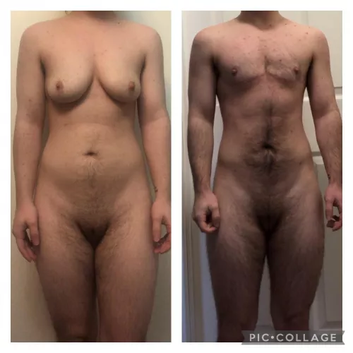 FTM 22 4’11” 110lbs: What a difference a year makes by altredditaccount2020