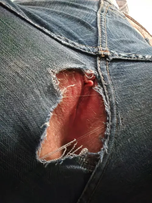 Ftm my pants tore today in the perfect place by ftmsubtoy