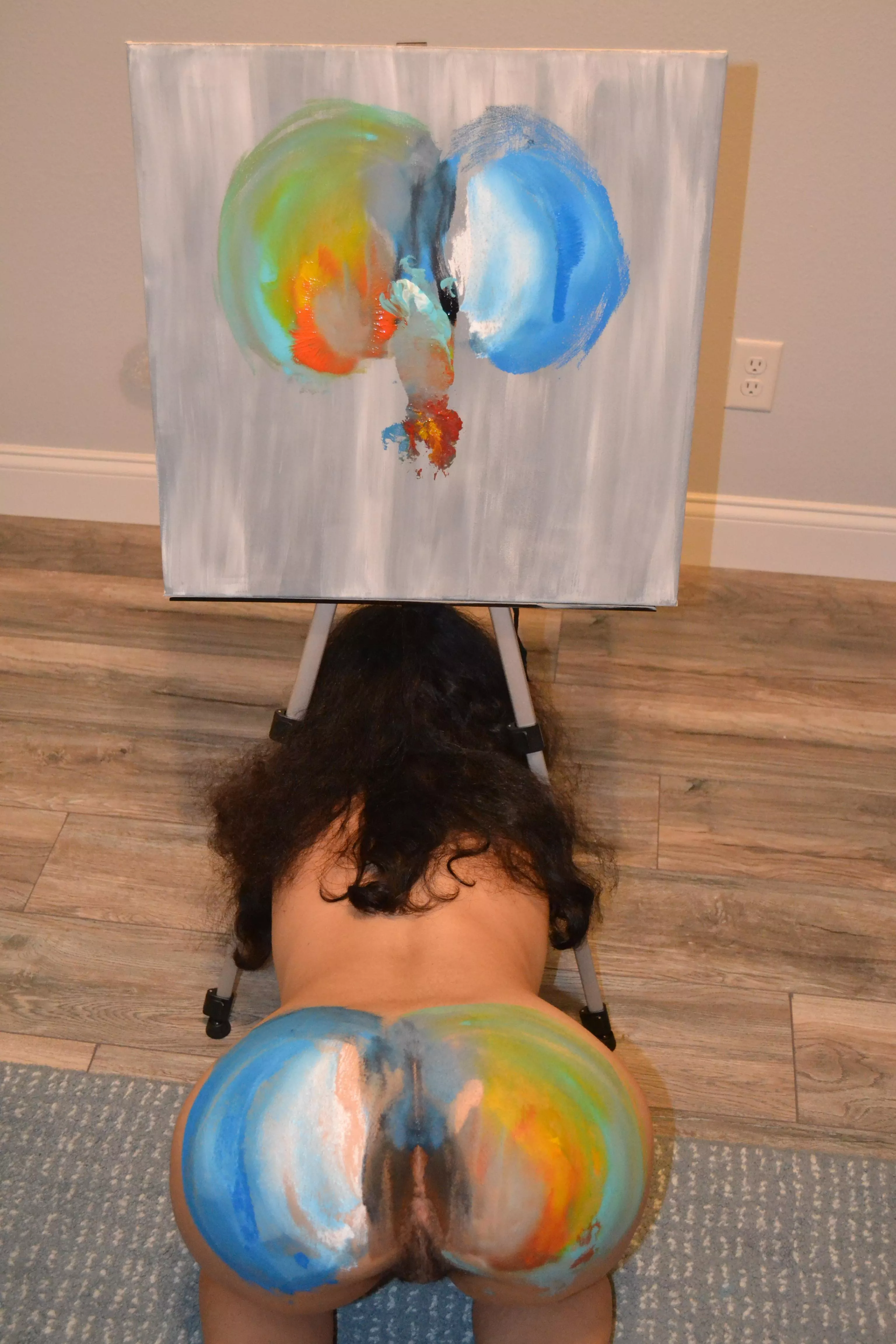 fucked and painted;) posted by bootilfullart