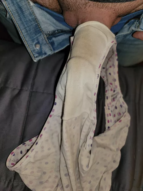 Fucking wife's dirty gusset feels so naughty by smalldickhubby2020