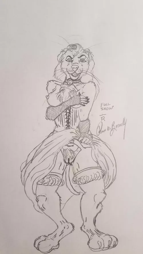 full show [F] (art by me/Bar_R_Arts) by TankerPenus