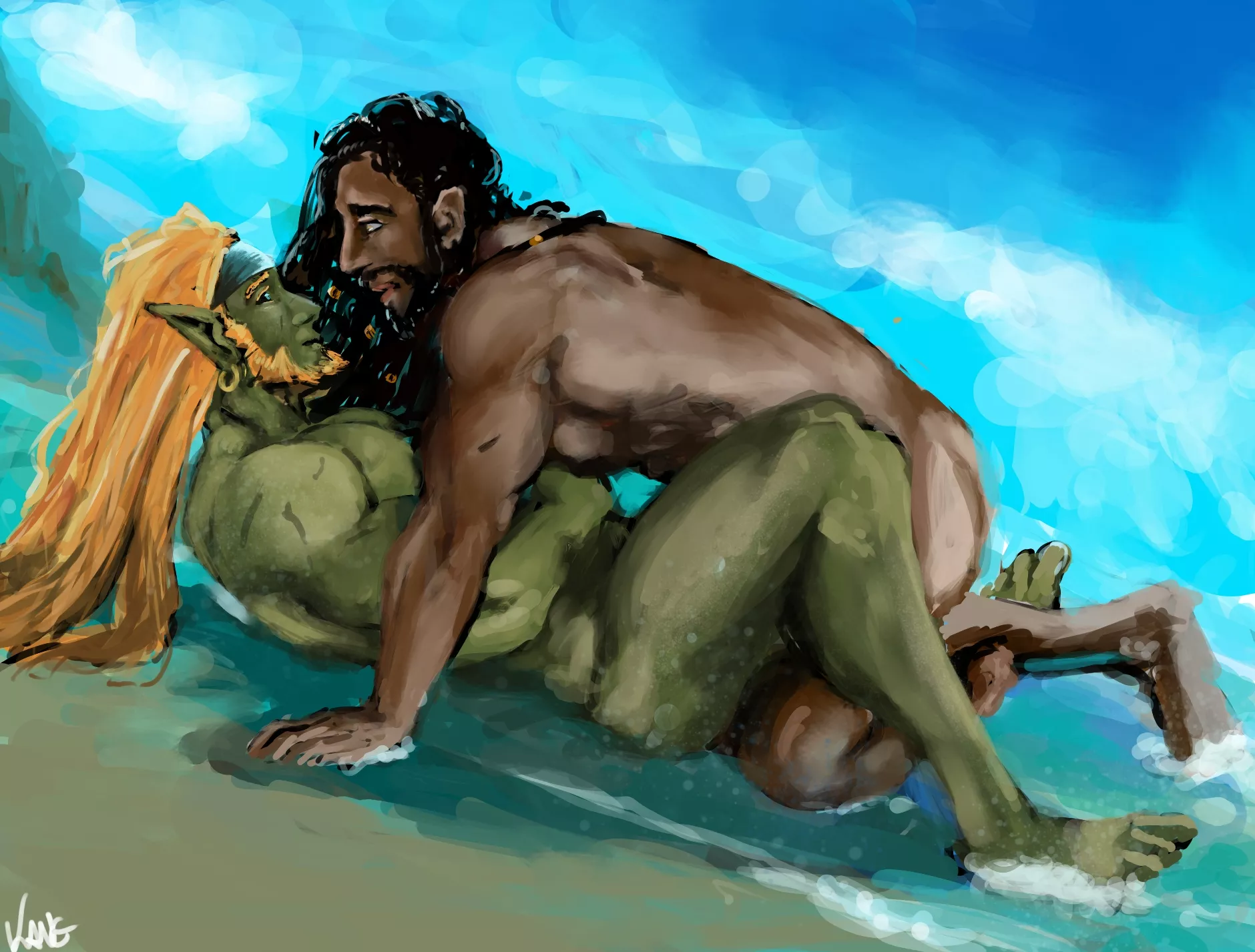 fun at Sword Coast! posted by ThePlanetSmasher101