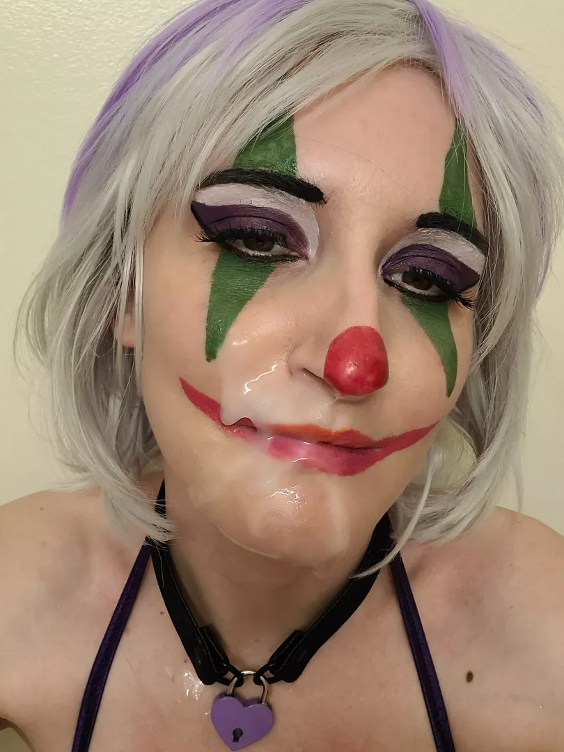 fun clown cum!🥰 posted by FlameNymph