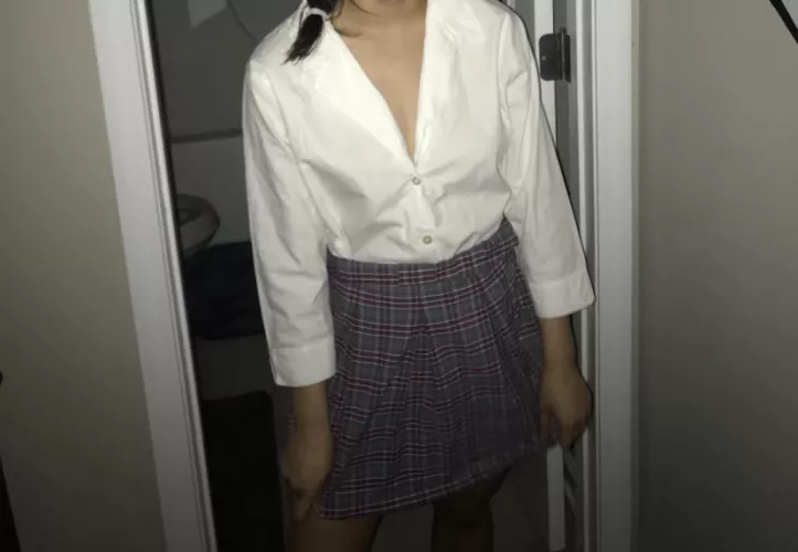 Fun fact: there are no more buttons on this shirt, they all got ripped off :) by Tiff_Star