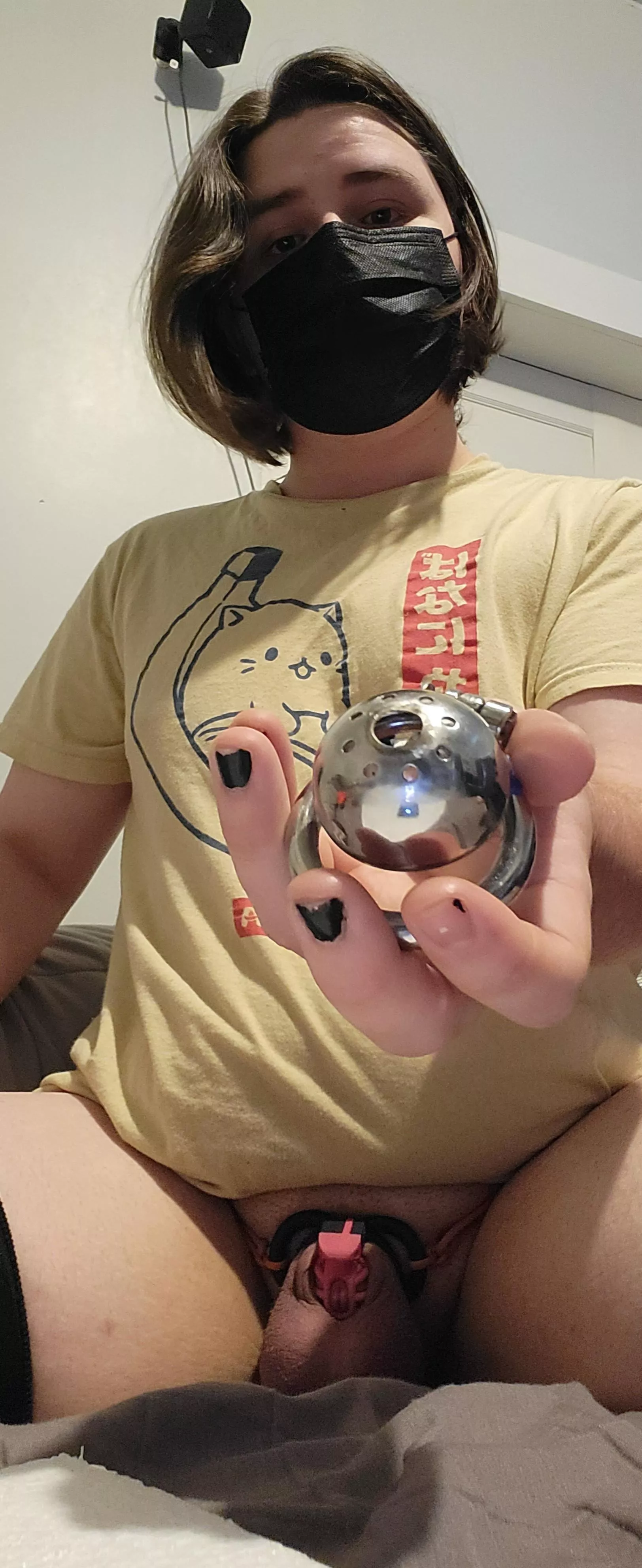 Fun sleepover idea ! Let's all wear chastity cages [and never take them off :) ] posted by sissy_boi88