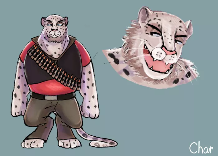 Furry Weapons Guy (art by me) by DontReadIfYourABitch