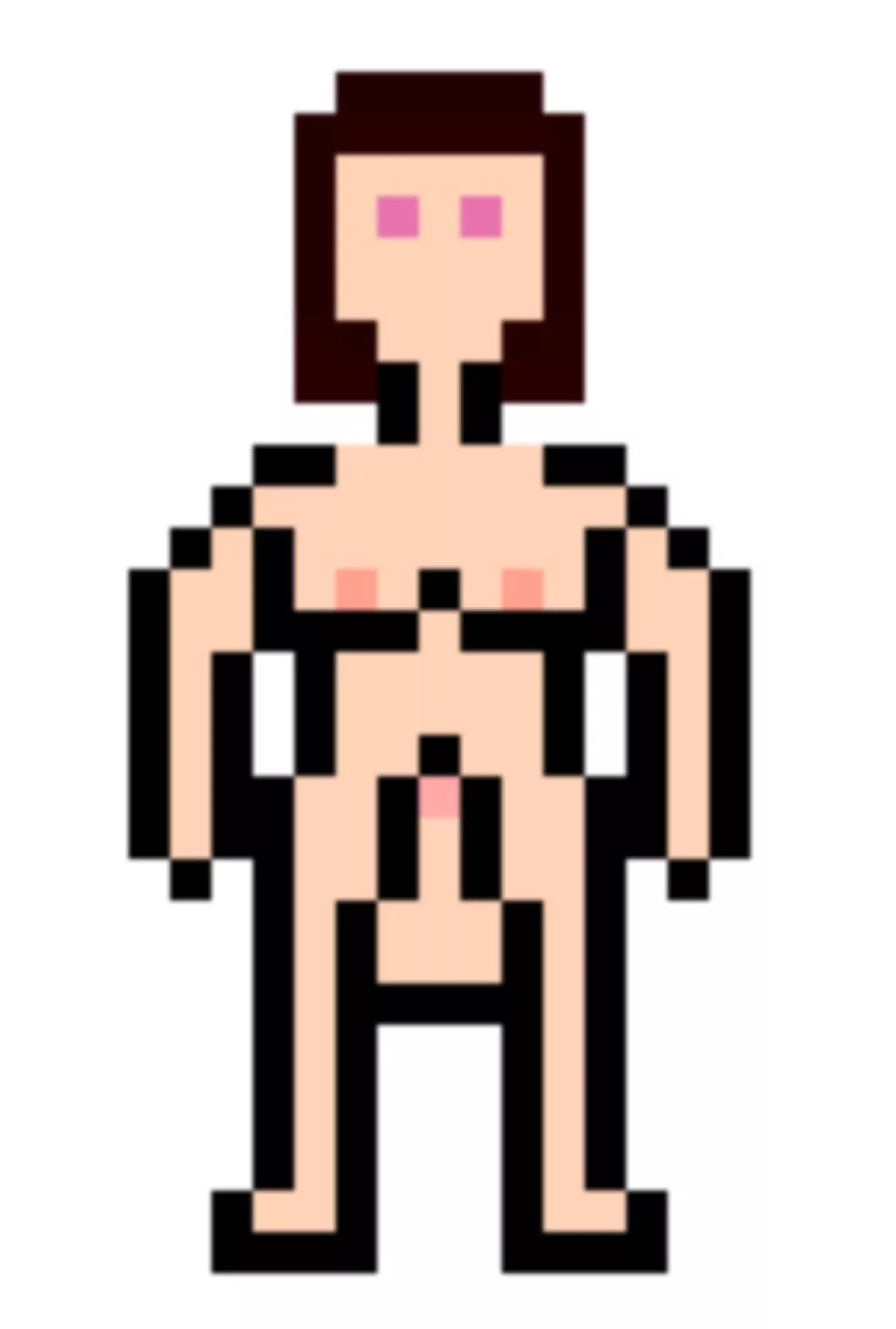 Futanari concept art for games, just a cute little character. posted by Alone_Confection_664