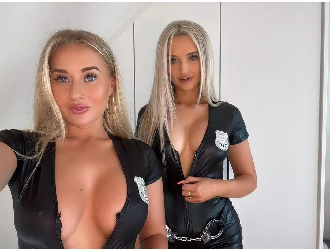 Future bimbo stars written all over them! April Mae and Megan Rox posted by scblc2