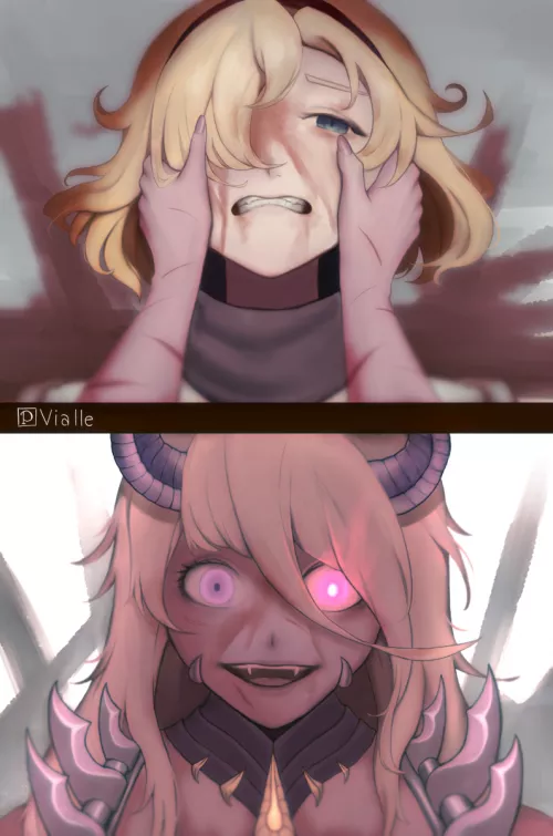 Future Princess and Beth by Vialle by MonmusuAficionado