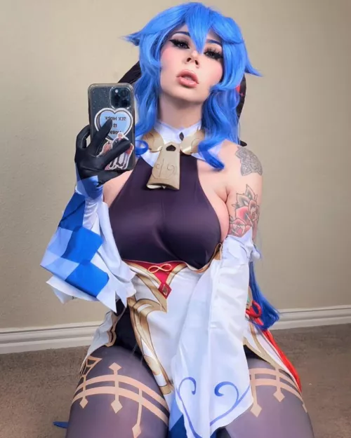 Ganyu by Alegrachan by alegrachan