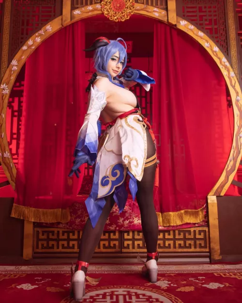 Ganyu (Genshin Impact) by Mikomi Hokina by gabanviii