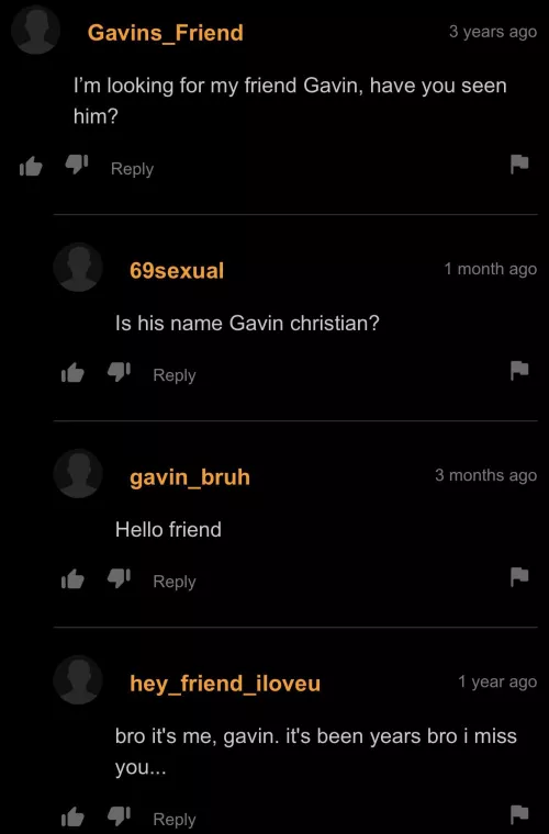 Gavin has been found! by RandomIdiotHere-