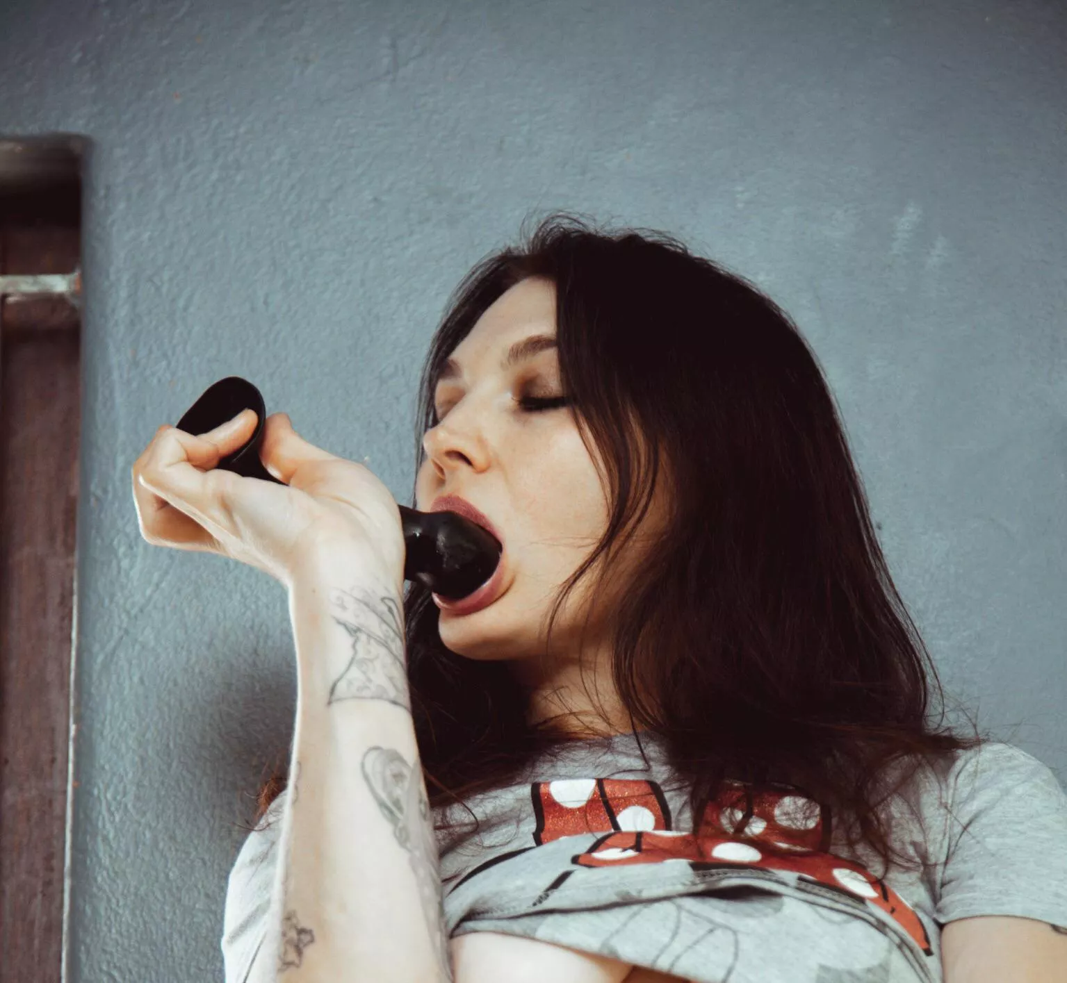 Generously lubing it up for you posted by LolaMayDays