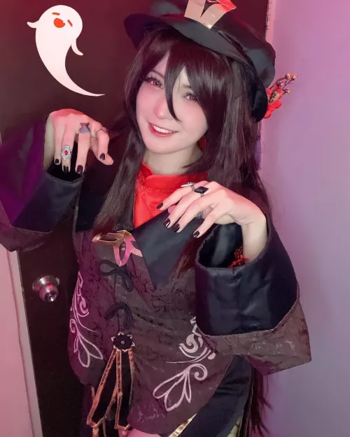 Genshin Impact Hu Tao Cosplay by brokenhaato by CalmAnxietySandaki