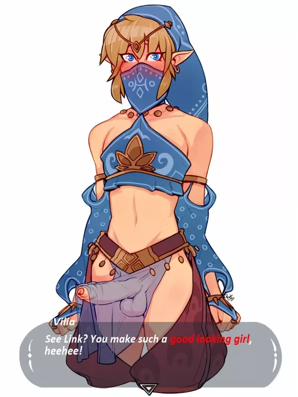 Gerudo Link (R4sdraws) posted by ObserveAndHerve