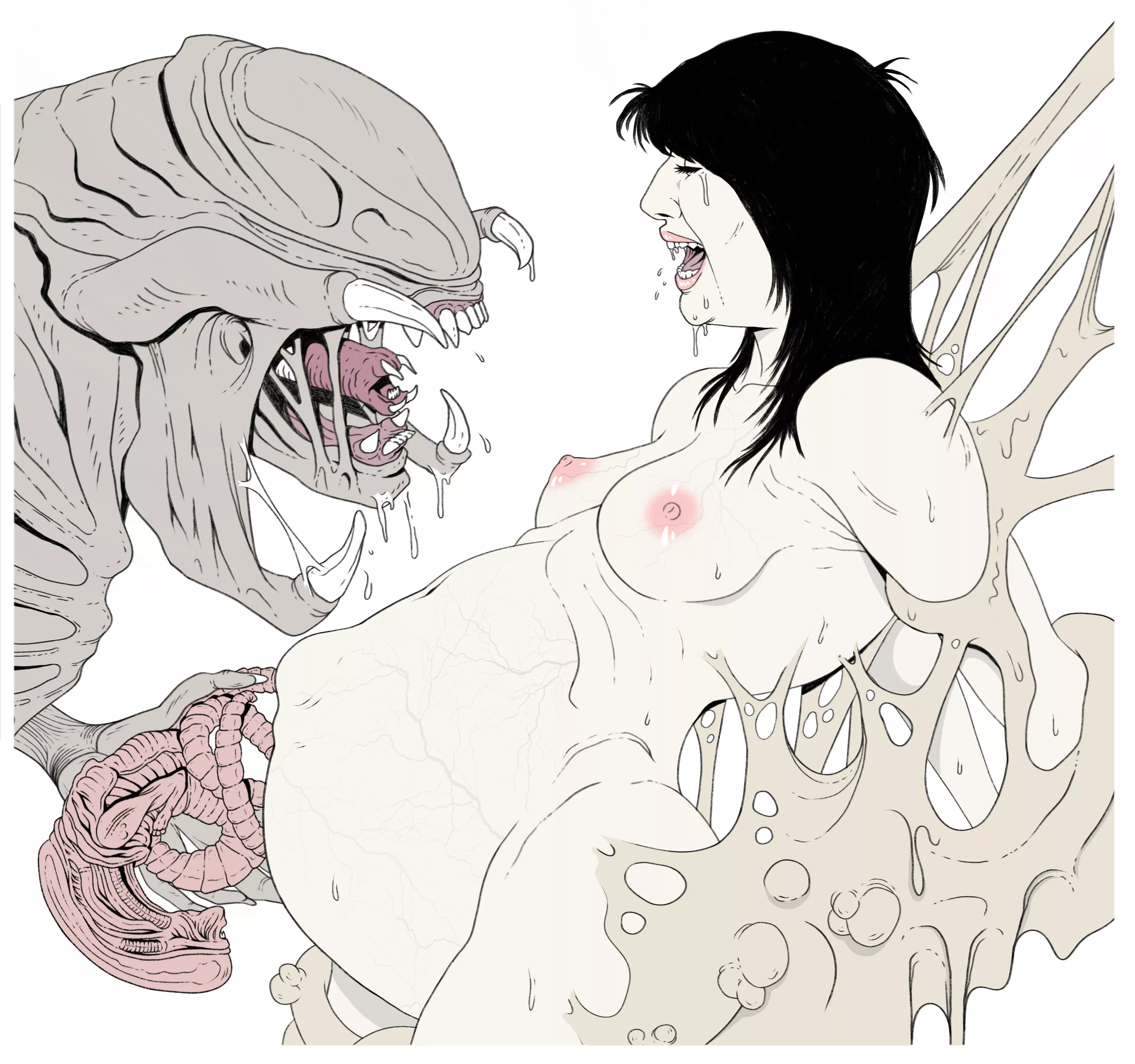 gestation, art by me _dismal_oubliette_ posted by __betostabs__