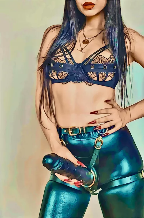 Get ready for my big black beauty by bobbybushay1122