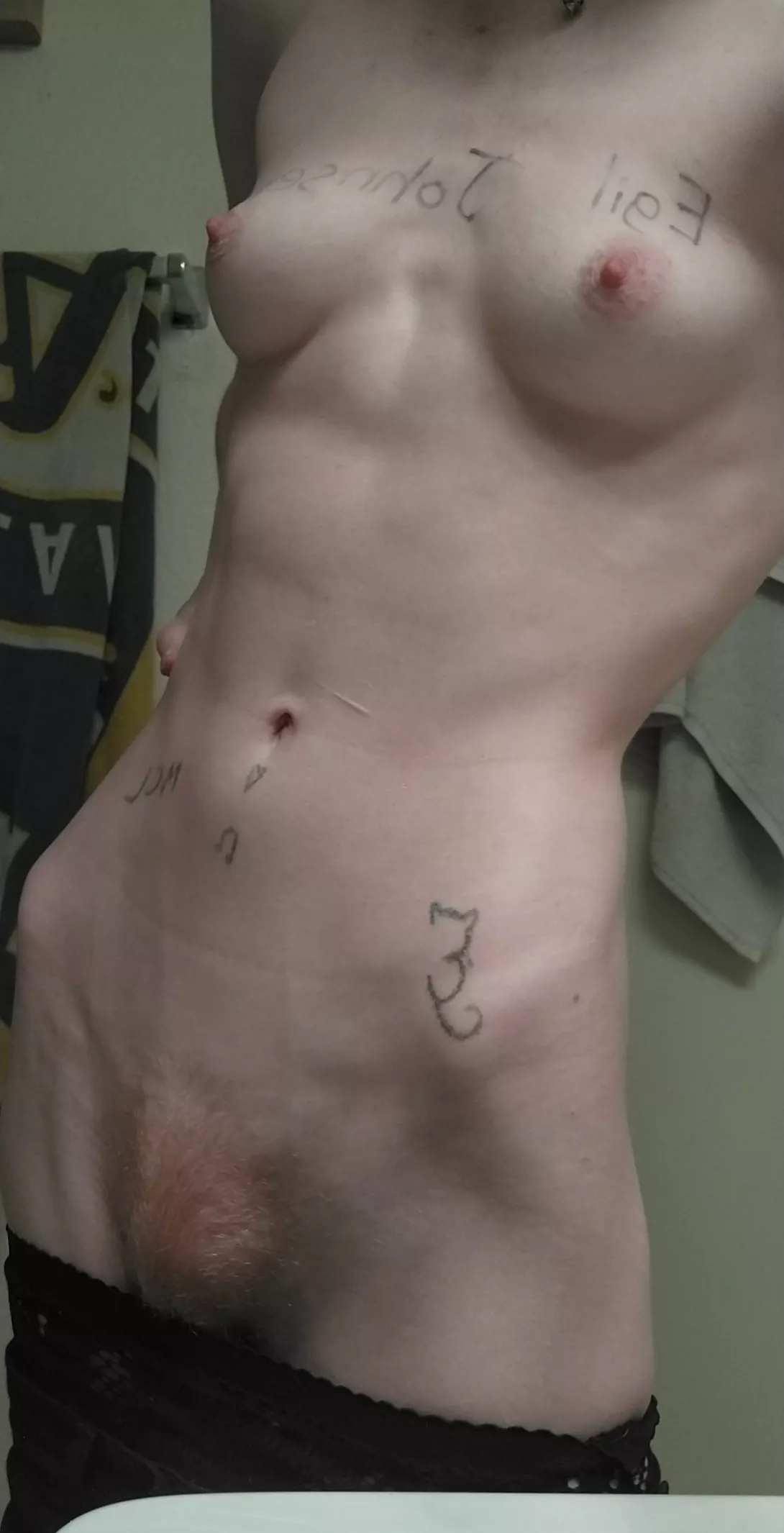 Get this fit hairy girl <3 posted by feetiecutie