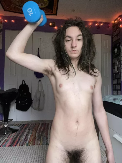 gettin sweaty 💪 by karpophag0us