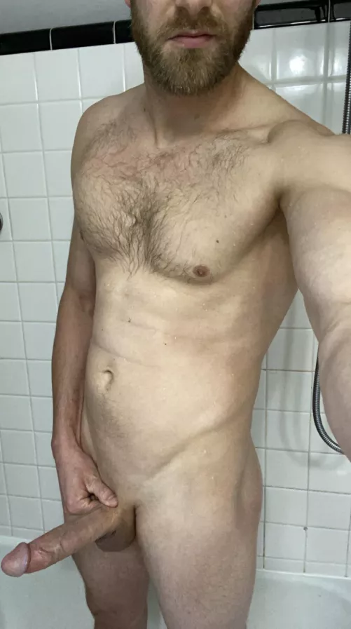 Getting all cleaned up to meet you by beardedbadger90