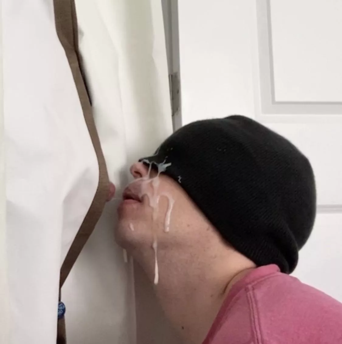 Getting covered in a thick load 🥵. Vids on twitter @LASUCKR posted by LASuckr