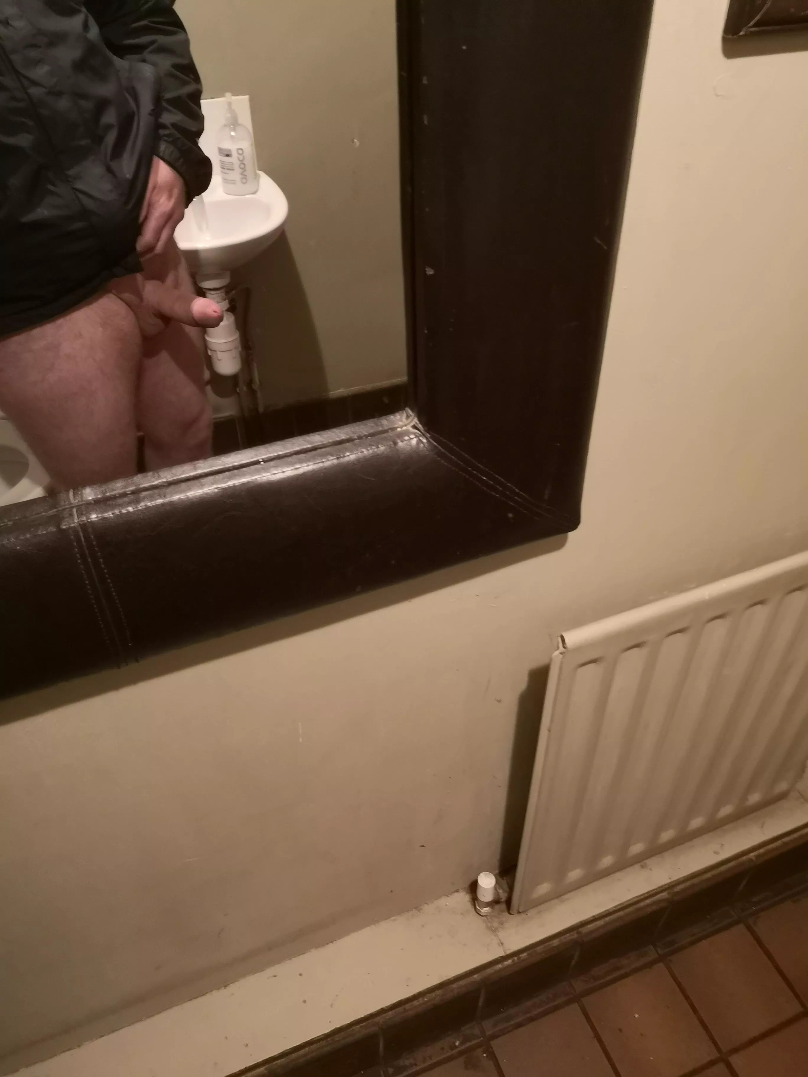 Getting hard in public toilet posted by mattjdbeattie