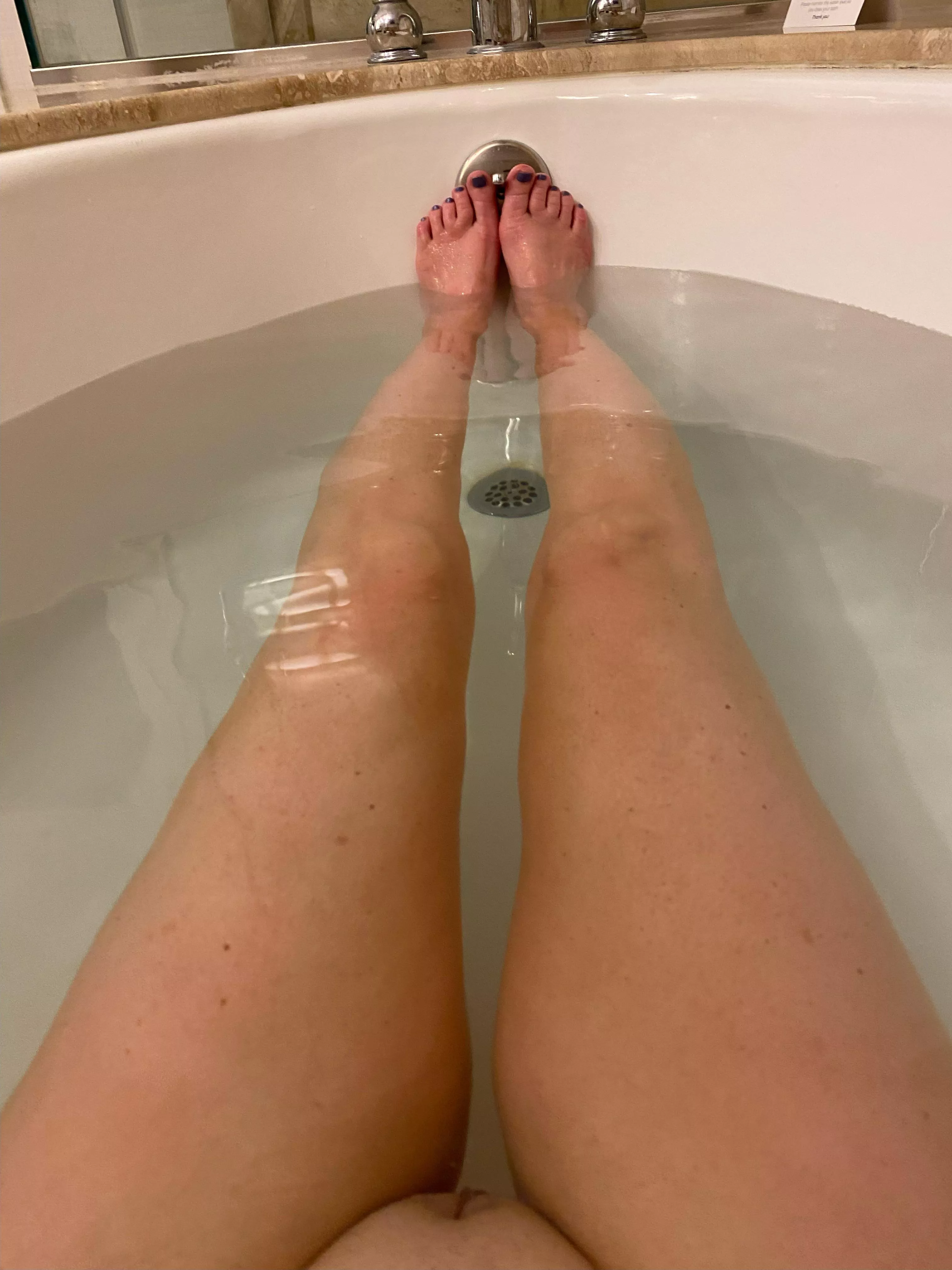 Getting my pussy nice and clean for the new cock that’s going to fuck me tonight. Hubby is ready to see me filled and then fuck me after. posted by OChotwifesass