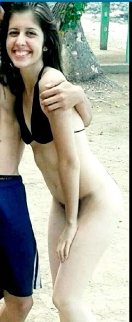 getting naughty on beach with friends... hope my bf never know this 🙈✨ by Giova1809